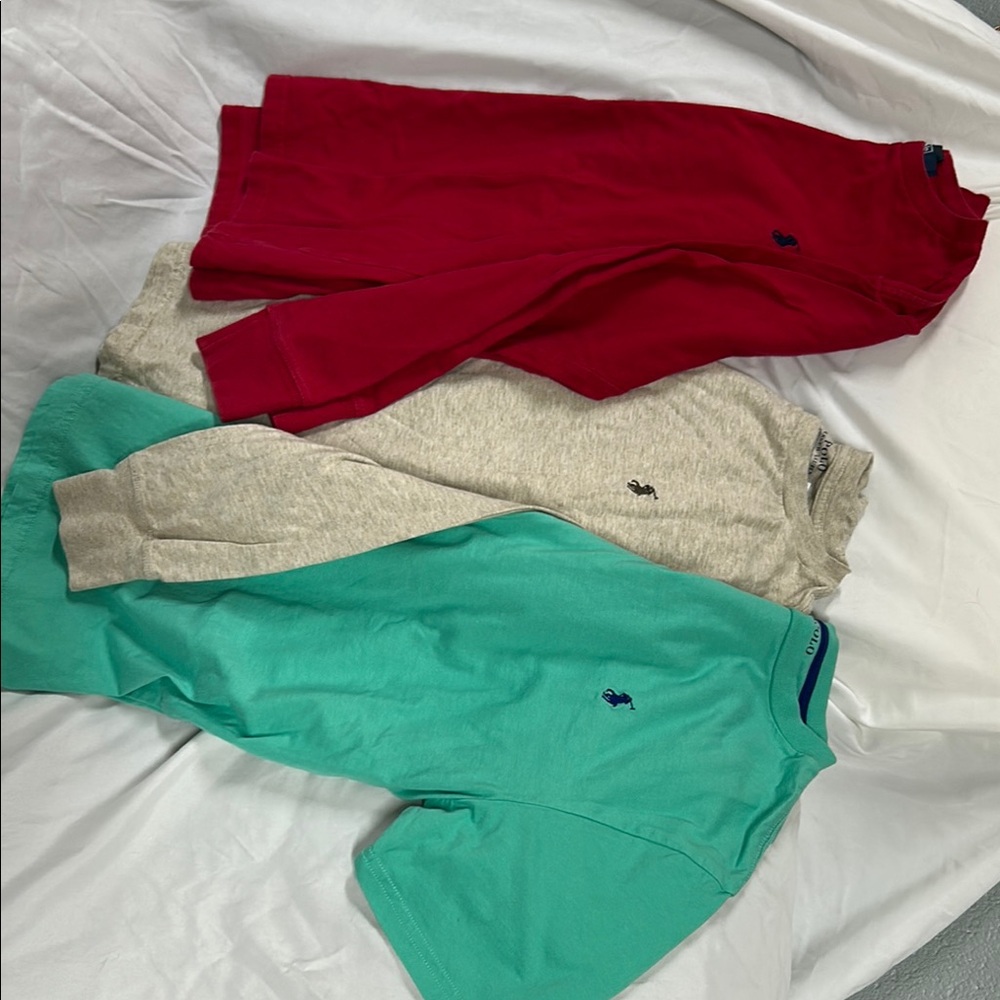 Polo by Ralph Lauren Teal and Blue Shirt